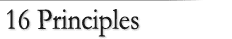 16 Principles